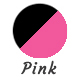 Black / Pink Seam