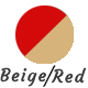 Beige/Red