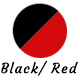 Black with Red Sparkle