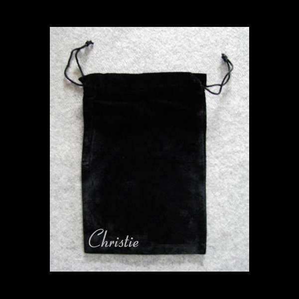 Personalized Satin Hosiery Bag With Your Custom Name